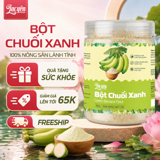 Bột Chuối Xanh