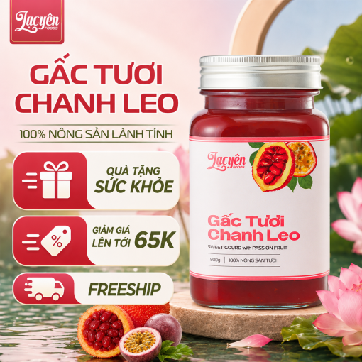 Gấc Tươi Chanh Leo