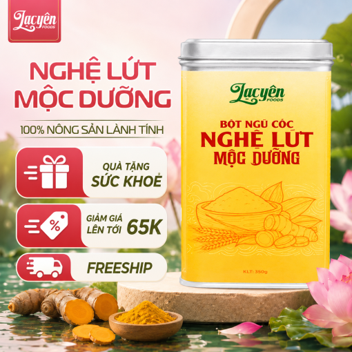 Ngũ Cốc Dinh Dưỡng Nghệ Lứt Mộc Dưỡng