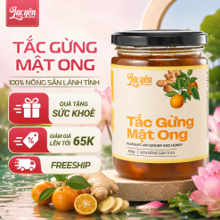 Tắc Gừng Mật Ong Lạc Yên Foods, Thơm Ngon Bổ Dưỡng, Có Nhiều Miếng Tắc và Gừng Để Ngậm Thơm Ngon