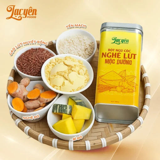 Ngũ Cốc Dinh Dưỡng Nghệ Lứt Mộc Dưỡng