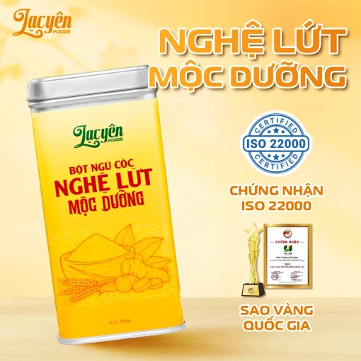 Ngũ Cốc Dinh Dưỡng Nghệ Lứt Mộc Dưỡng
