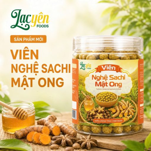 Viên nghệ sachi mật ong
