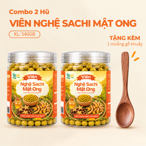 Viên nghệ sachi mật ong