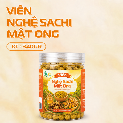 Viên nghệ sachi mật ong