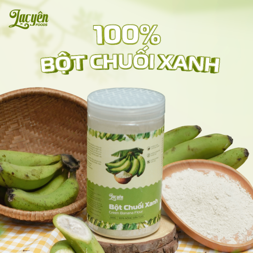 Bột Chuối Xanh