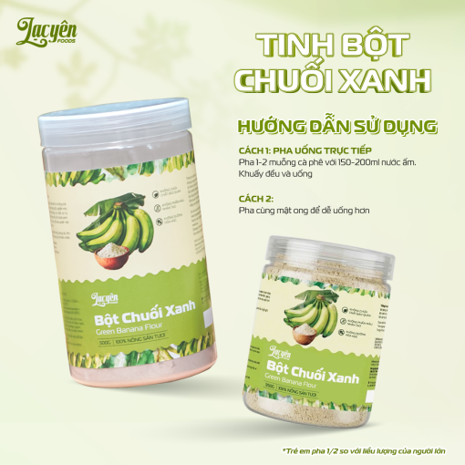 Bột Chuối Xanh