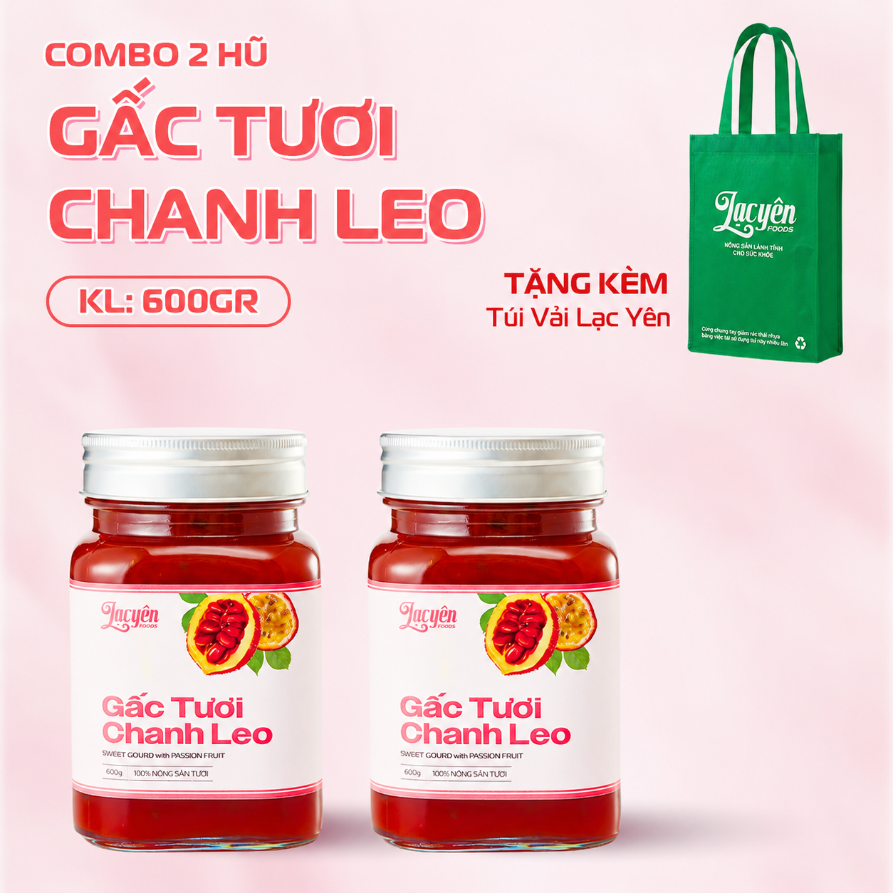 Gấc Tươi Chanh Leo Lạc Yên Foods - Ảnh 8