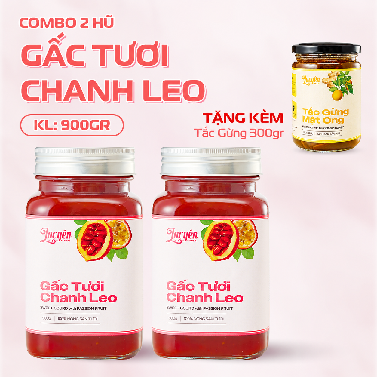 Gấc Tươi Chanh Leo Lạc Yên Foods - Ảnh 9