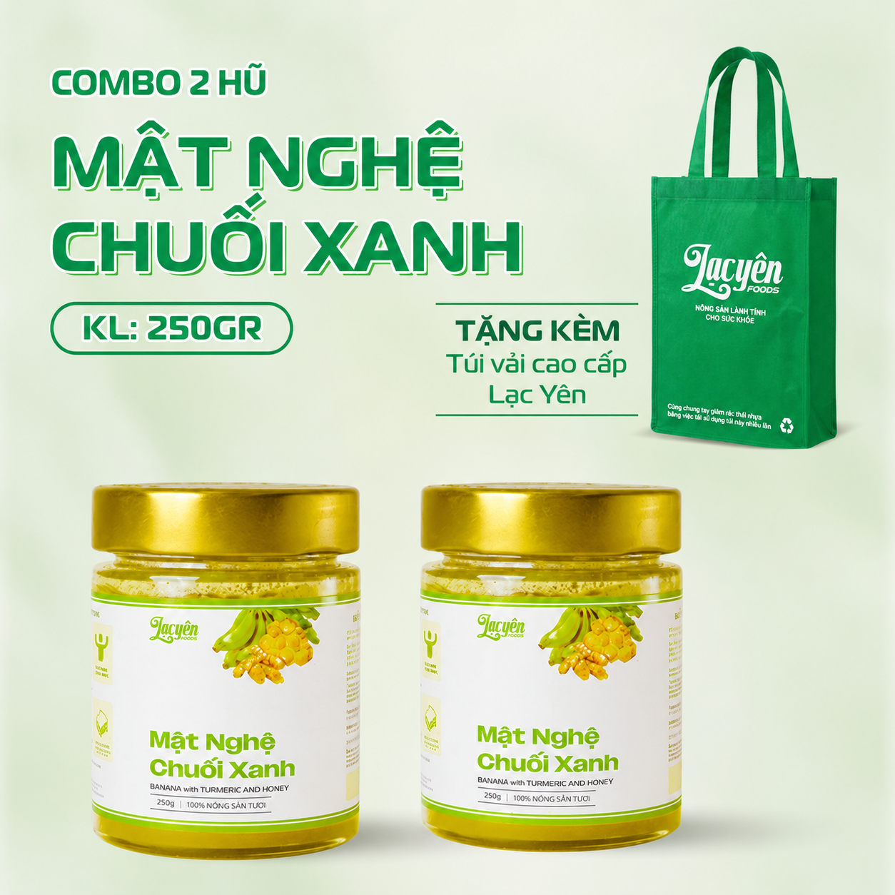 Mật Nghệ Chuối Xanh Lạc Yên Foods - Ảnh 9