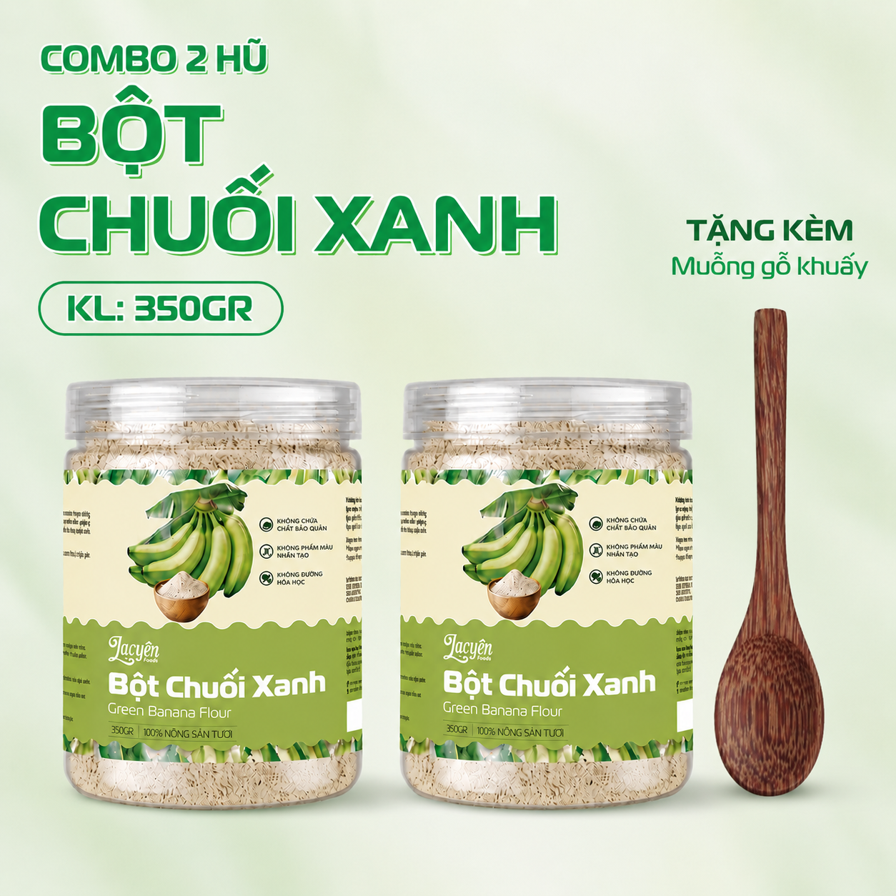 Bột Chuối Xanh Lạc Yên Foods - Ảnh 7