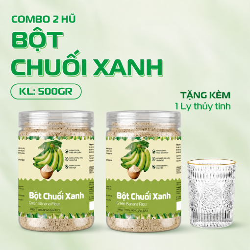 Bột Chuối Xanh