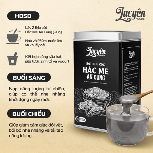 Ngũ Cốc Dinh Dưỡng Hắc Mè An Cung
