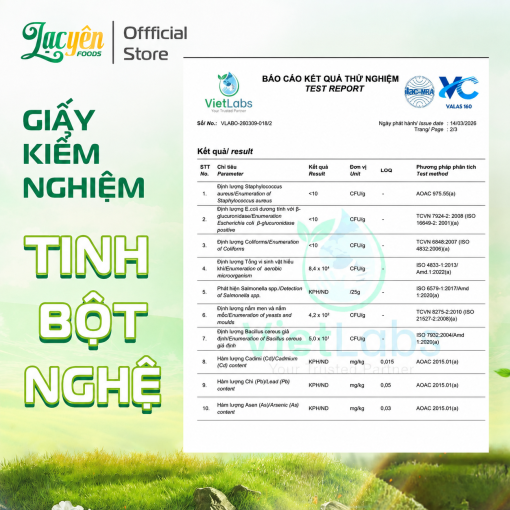 Tinh Bột Nghệ